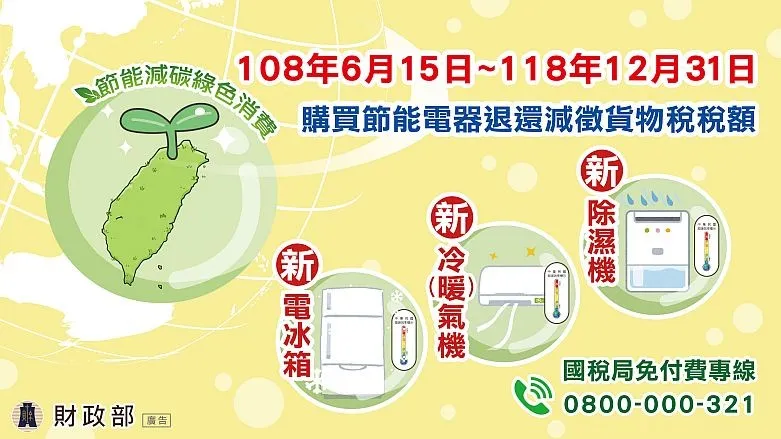 財政部減徵貨物稅申請時間